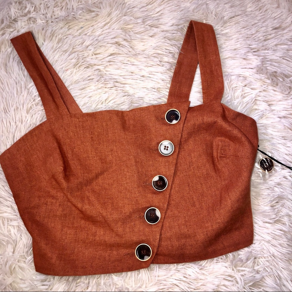 June & Hudson Crop Top - Picture 2 of 5